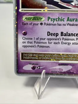 Pokemon TCG Azelf LV X 140/146 2008 Holographic Legends Awakened Near Mint - Image 3