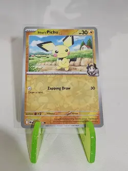 Ethan's Pichu 071/182 Reverse Holo - Destined Rivals - Pokemon TCG NM - Image 1