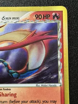 Pokemon Milotic Delta Species 5/101 Holo Rare Dragon Frontiers LP - Image 3