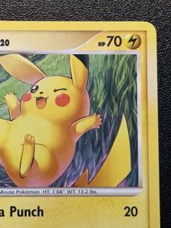 2008 Pokemon Stormfront Pikachu Lv.20 70/100 Common - Image 3