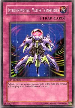 Structure Deck: Dragon's Roar #SD1-EN026 Interdimensional Matter Transporter - Image 1