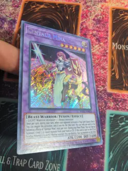 Yu-Gi-Oh! Centaur Mina BROL-EN020 1st Edition Secret Rare NM - Image 2