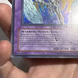 Yugioh Rainbow Neos PTDN-EN044 Near Mint Unlimited Secret Rare - Image 5