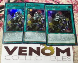 3x (M/NM) - Small World - RA01-EN067 - Ultra Rare - 1st Edition YuGiOh - Image 1