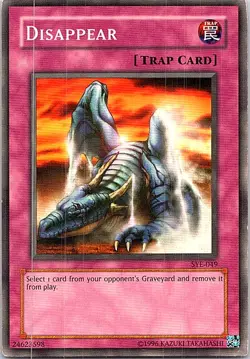 Starter Deck: Yugi Evolution #SYE-049 Disappear - Image 1