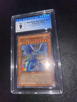 Yu-Gi-Oh! 2004 Promo Blue-Eyes Shining Dragon - CGC 9 MINT - MOV-EN001 - Image 2