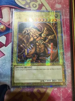 The Winged Dragon of Ra (QCR) LC01-EN003 Quarter Century Secret Rare Yugioh Mint - Image 1