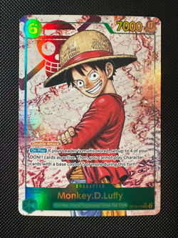 (3) 2025 One Piece English OP13-118 Monkey.D.Luffy SEC Alt Art!!! - Image 1