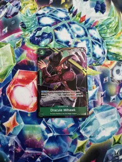 Dracule Mihawk (Illustration Box Vol.4) ST12-003 One Piece Promotion Cards Foil - Image 1