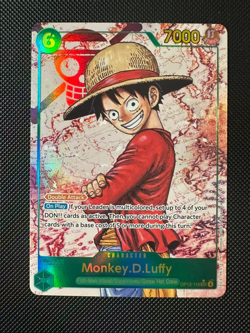 (1) 2025 One Piece English OP13-118 Monkey.D.Luffy SEC Alt Art!!! - Image 1