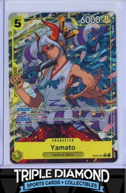 One Piece Extra Booster Heroines Edition EB03-057 Yamato Rare Alt Art N730 - Image 1