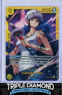 One Piece Extra Booster Heroines Edition EB03-062 Trafalgar Law SEC N729 - Image 1