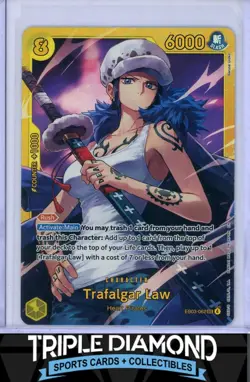 One Piece Extra Booster Heroines Edition EB03-062 Trafalgar Law SEC N728 - Image 1