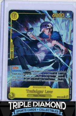 One Piece Extra Booster Heroines Edition EB03-062 Trafalgar Law SEC Alt Art N727 - Image 1