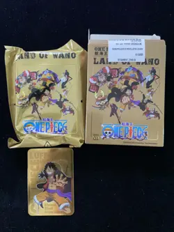One Piece Series 01 Land of Wano Straw Hat Luffy Regular Edition Sealed LU57 - Image 1