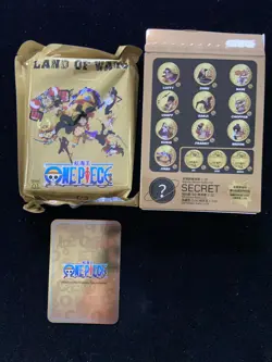 One Piece Series 01 Land of Wano Straw Hat Luffy Regular Edition Sealed LU57 - Image 2