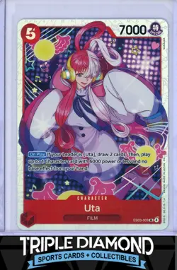 One Piece Extra Booster Heroines Edition EB03-003 Uta SR N721 - Image 1