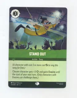 Disney Lorcana Fabled STAND OUT Full Foil /Halo 213/204 - Image 1