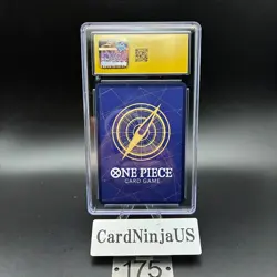 CGC PRISTINE 10 Nico Robin ST01-008 C 25th Edition Parallel ONE PIECE Card Game - Image 2