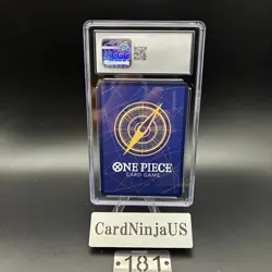 CGC GEM MINT 10 Brook OP01-022 UC 25th Edition Parallel ONE PIECE Card Game 181 - Image 2