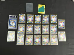 pokemon japanese card lot of 18 cards and one Articuno psa 8 slab - Image 5