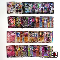 Pokemon Card Bulk Lot 100 V ex VMAX VSTAR NM-LP No Dupes Japanese US Stock 675 - Image 1