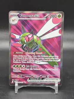 Pokemon TCG Yanmega EX Holo Card Destined Rivals Ultra Rare 206/182 Nm - Image 1