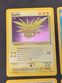 Vintage Holo Rare Pokemon Card Lot WOTC 1999 - Base Set, Jungle, Fossil - MP/HP - Image 2