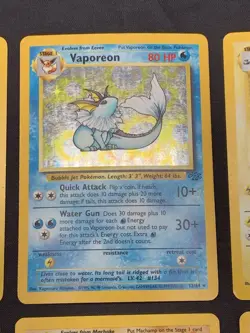 Vintage Holo Rare Pokemon Card Lot WOTC 1999 - Base Set, Jungle, Fossil - MP/HP - Image 3