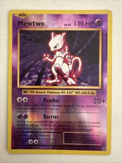 Mewtwo 014/034 CLB Holo Pokemon Card Game Classic English - Image 1