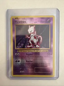 Mewtwo 014/034 CLB Holo Pokemon Card Game Classic English - Image 3