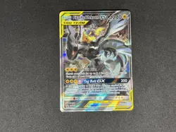 Pikachu & Zekrom Tag Team GX SM168 Alternate Full Art Holo Promo Pokemon Card - Image 1