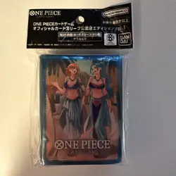Nami & Vivi 70 Sleeves One Piece Card Game Authorized Store Edition Vol.1 EF25 - Image 1