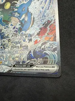 Kingdra EX 131 Pokemon TCG Scarlet & Violet Black Star Promo Holo Card - Image 4