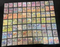 Pokemon TCG Holographic English Only EX/V Lot Of 77 Cards!! - Image 1