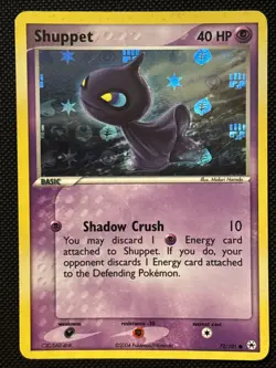 Pokemon TCG Lost Origin Shuppet #72 Reverse Holo Card - Image 1
