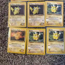 Pokemon Vintage Pikachu Lot Of 20 Overall Good Condition Cards ￼ - Image 4