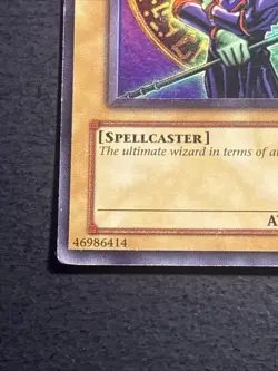 Dark Magician LOB-005 Ultra Rare Vintage Yu-Gi-Oh Card Moderately Played MP - Image 5