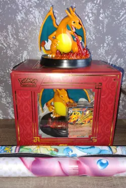 Pokemon TCG: Charizard ex Super-Premium Collection - Card Holder + Promos & More - Image 1
