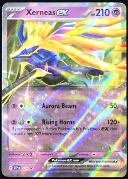Pokemon TCG Xerneas ex SVP 179 2025 Scarlet & Violet Black Star Promo Card - NM - Image 1