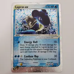 Pokemon TCG Lapras EX Ruby & Sapphire Holo Ultra Rare Card 99/109 - Image 1