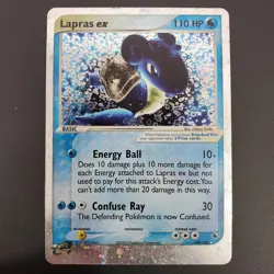 Pokemon TCG Lapras EX Ruby & Sapphire Holo Ultra Rare Card 99/109 - Image 4