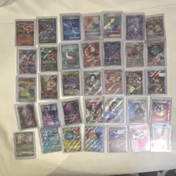 Pokemon TCG Japanese, English 36 card lot. Full art, Art rares, Trainers all NM! - Image 1