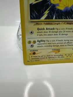 Pokemon TCG Pikachu 70/111 Neo Genesis Set Non Holo Rare Vintage Card LP - Image 4