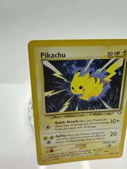 Pokemon TCG Pikachu 70/111 Neo Genesis Set Non Holo Rare Vintage Card LP - Image 5