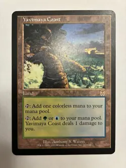 MTG Magic the Gathering Apocalypse Regular Rare English YAVIMAYA COAST MP - Image 1