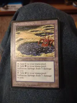 Sulfurous Springs - Ice Age - Never Played | MTG CCG NM - Image 1