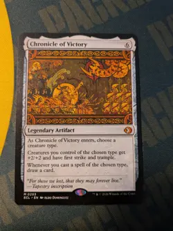 Chronicle of Victory (Non-foil) Lorwyn Eclipsed 0253 Mythic MTG - Image 4