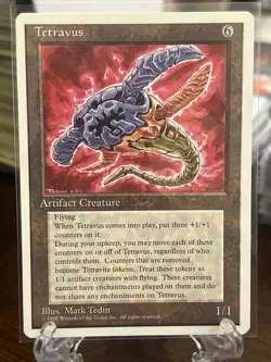 Magic The Gathering 4TH EDITION TETRAVUS - Image 1
