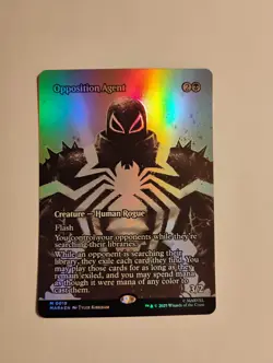 Opposition Agent (Borderless) Marvel Universe Eternal-Legal Foil - Image 1